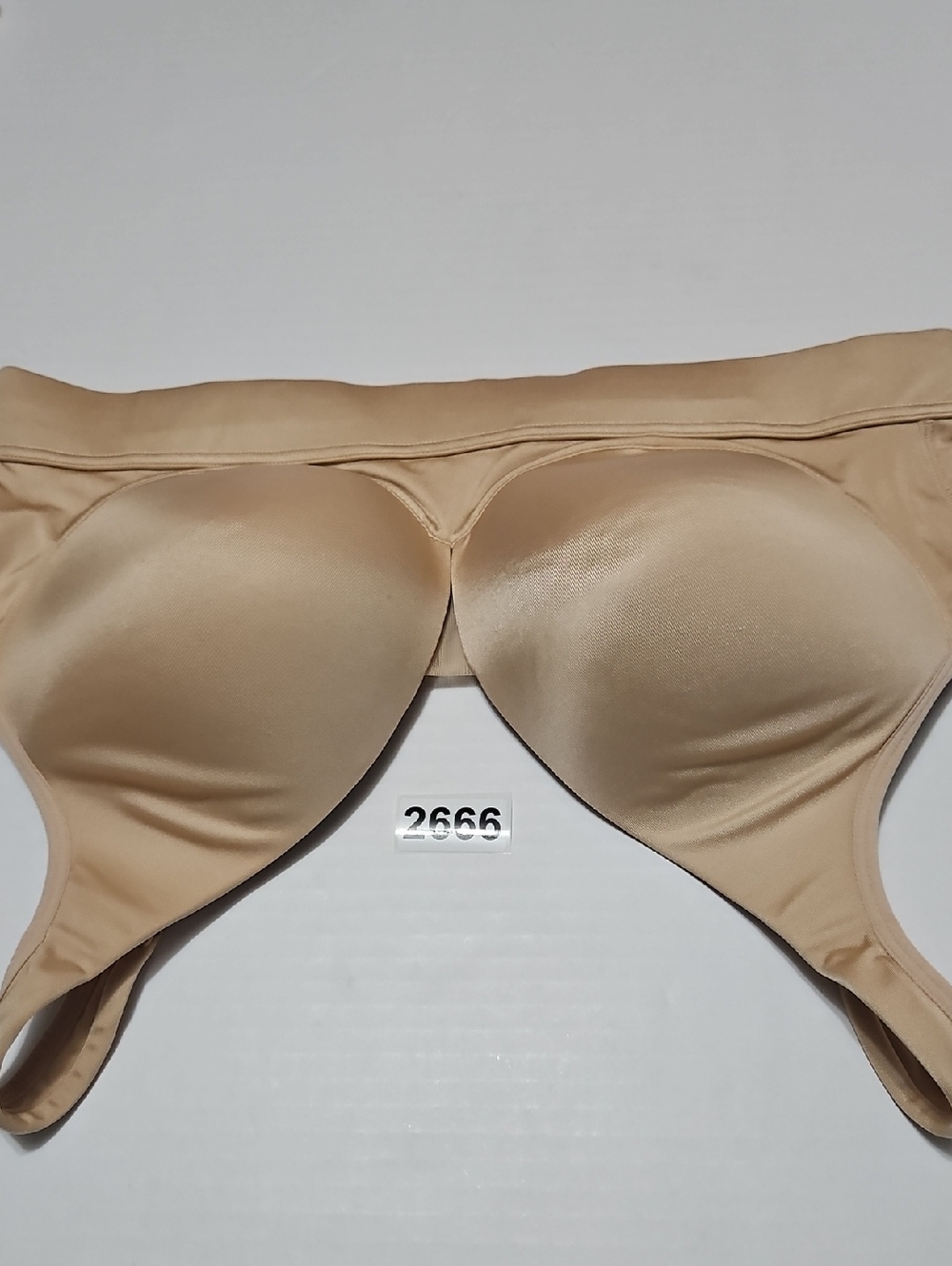 Jockey Nude Beige Full-Coverage Seamless Padded Wireless Bra Size XL - Picture 8 of 8